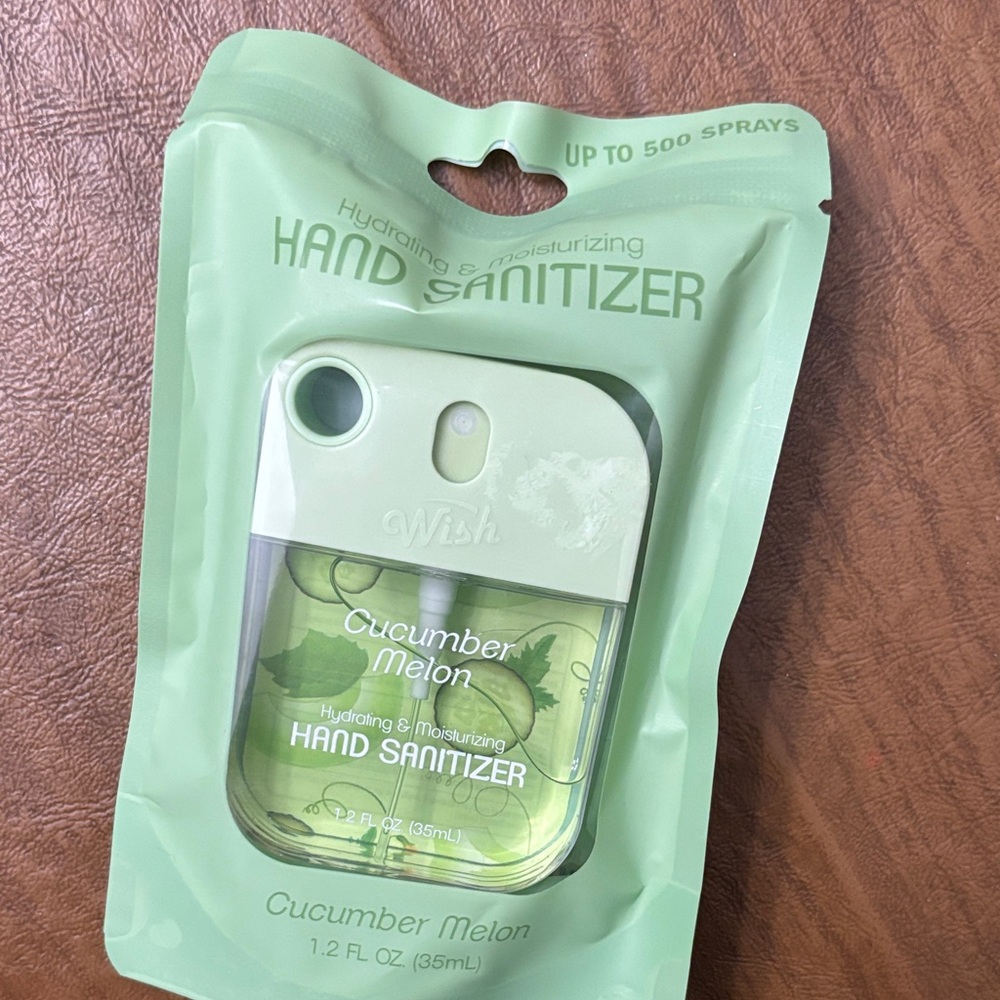 Wish Green Cucumber Melon Hand Sanitizer